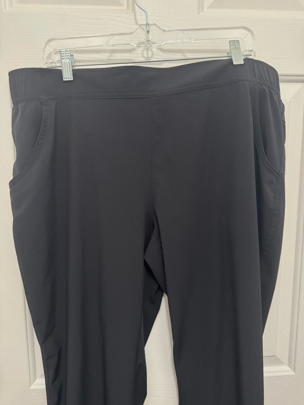 Eddie Bauer Black Straight-Leg Pull-On Pants - Picture 4 of 13